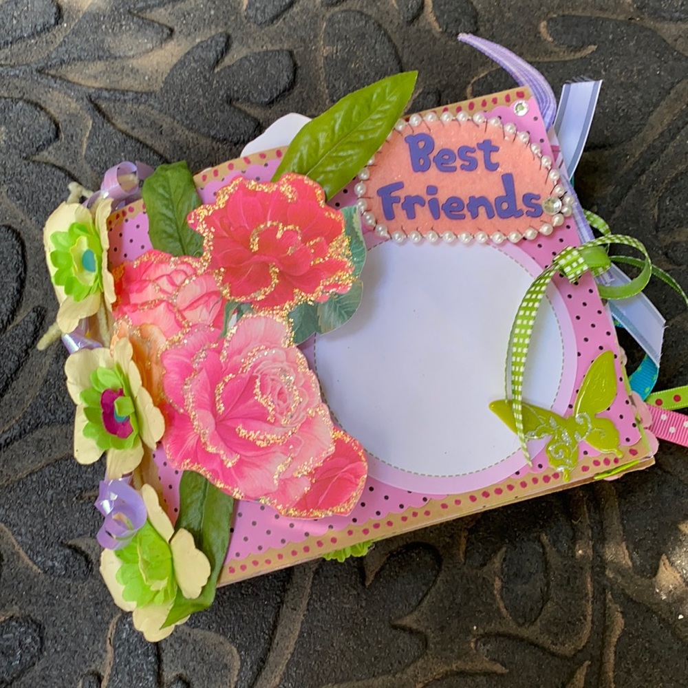 Best Friends BFF Scrapbooking Photo Album Ready Made Picture Book Craft NEW